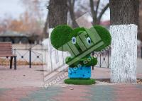 Топиар фигура Слоник Том с кашпо