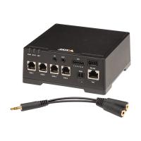 AXIS F44 DUAL AUDIO INPUT, 4-канальный основной блок