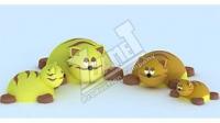 Фигура Котик Z-02 MAXI из резиновой крошки