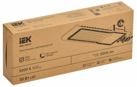 Светильник светодиодный ДКУ 1013-30Д 5000К IP65 IEK – №2