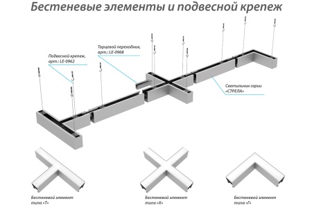 Светильник СТРЕЛА 40 Вт LE-ССО-23-040-2882-20Д – №2