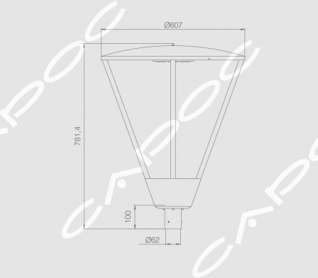 Светодиодный уличный светильник Оккервиль LED OK LED – №2