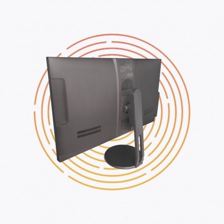 Моноблок Ancomp 27PQ (rev.1) 27" QHD 2560x1440 / G7400 / 8 Гб DDR4 / 256 Гб PCIE SSD / USB Type-C / SD / SDHC / SDXC / веб-камера 5.0 Мп / 1000 Мбит/с LAN / WI-FI / Bluetooth 5.0 – №3