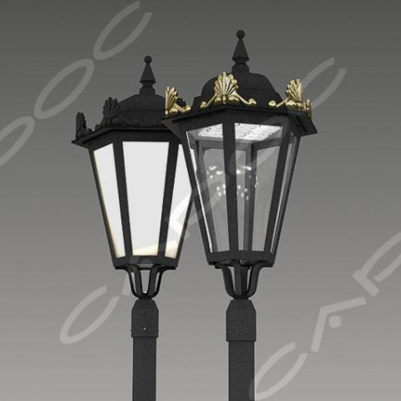 Светильник уличный классический светодиодный Петродворец PDV LED O – №1