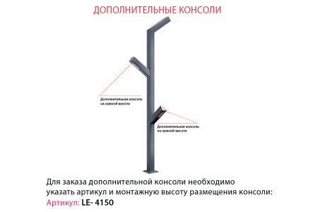 Светильник БУК (60°) 25 ВТ (4м) LE-СТУ-51-025-4306-65Т – №6