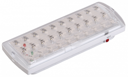 Светильник аварийный ДПА 2101 непостоянного действия 30LED 4ч IP20 IEK – №1