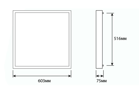 Светильник ОФИС IP54 НАКЛАДНОЙ LE-СПО-03-033-0951-54Д – №3